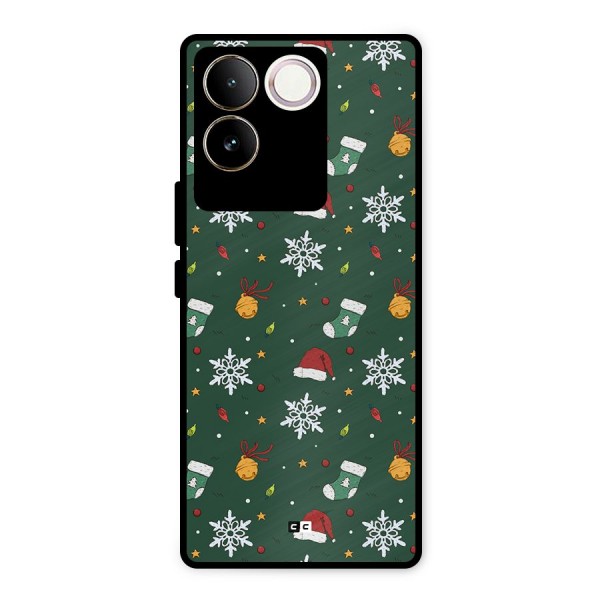 Christmas Call Metal Back Case for Vivo T2 Pro