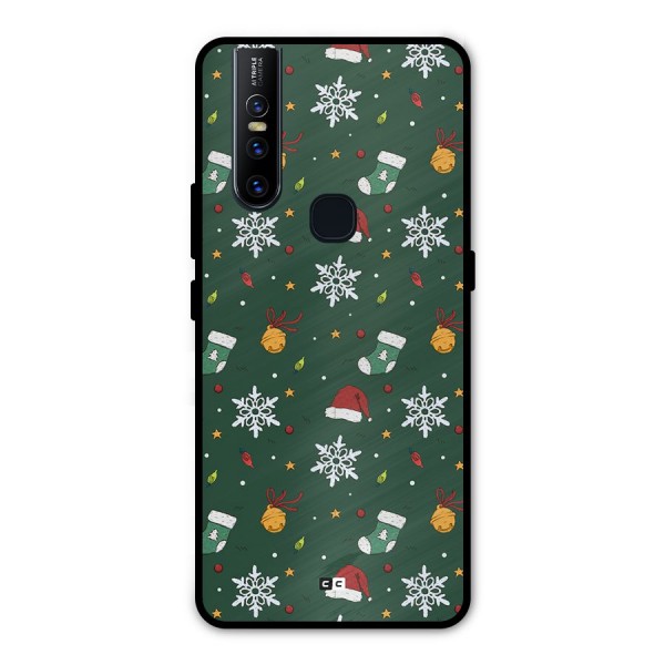 Christmas Call Metal Back Case for Vivo V15