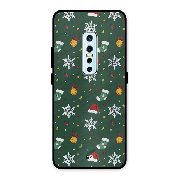 Christmas Call Metal Back Case for Vivo V17 Pro