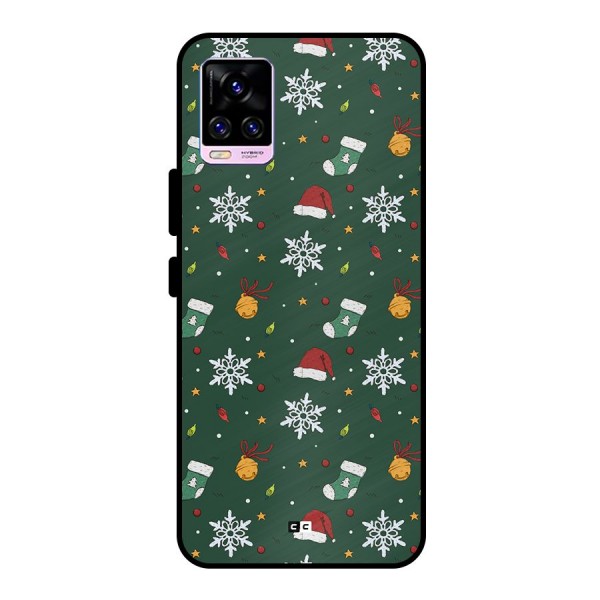 Christmas Call Metal Back Case for Vivo V20 Pro