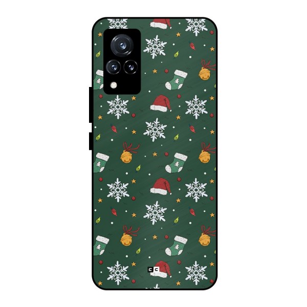 Christmas Call Metal Back Case for Vivo V21 5G