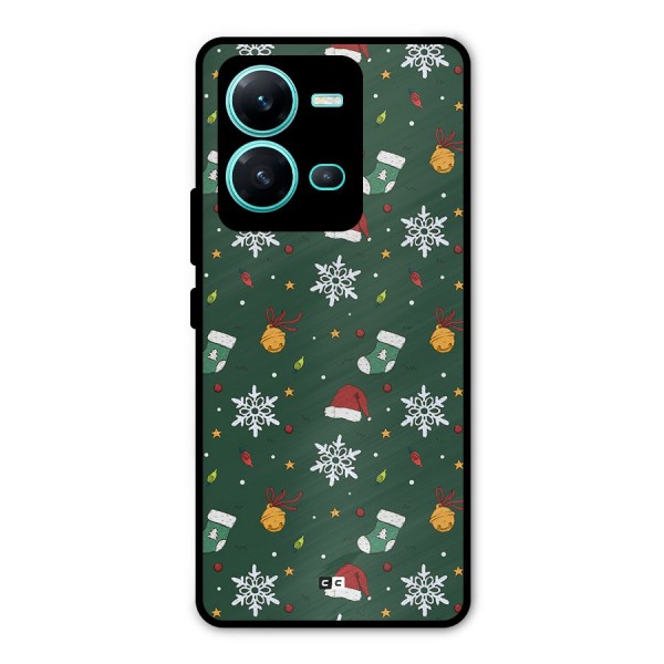 Christmas Call Metal Back Case for Vivo V25