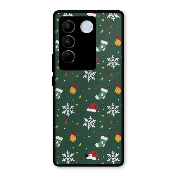 Christmas Call Metal Back Case for Vivo V27