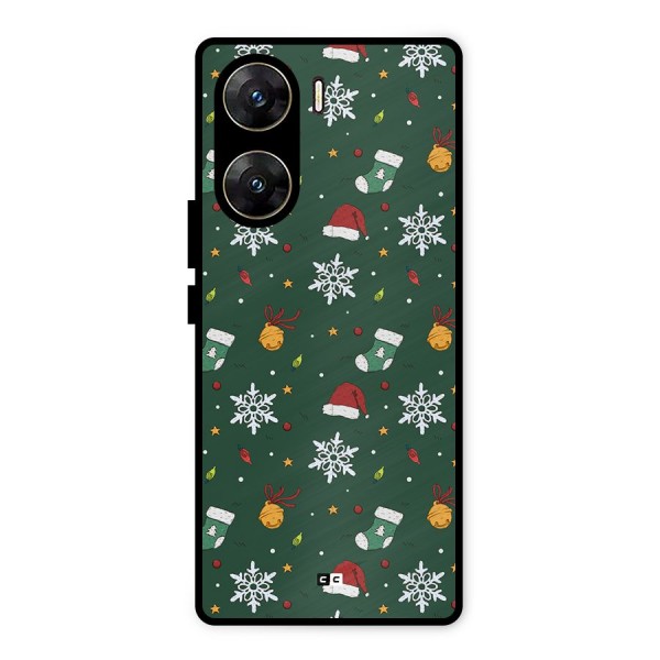 Christmas Call Metal Back Case for Vivo V29e