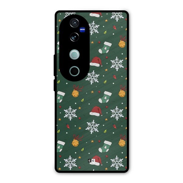 Christmas Call Metal Back Case for Vivo V40 Pro