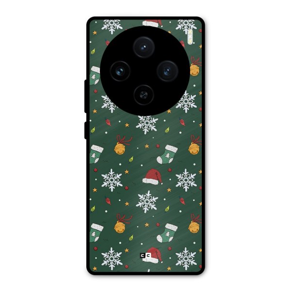 Christmas Call Metal Back Case for Vivo X100