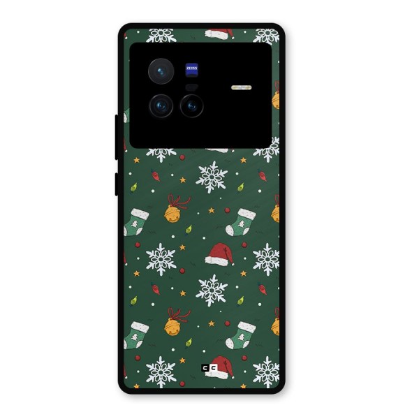 Christmas Call Metal Back Case for Vivo X80