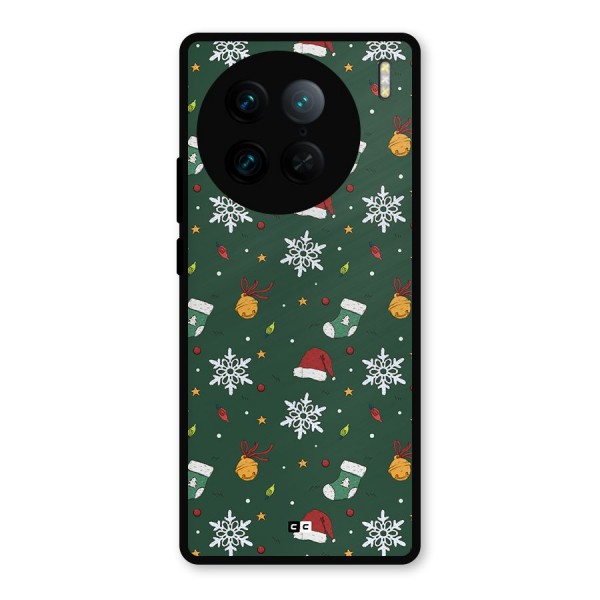 Christmas Call Metal Back Case for Vivo X90 Pro