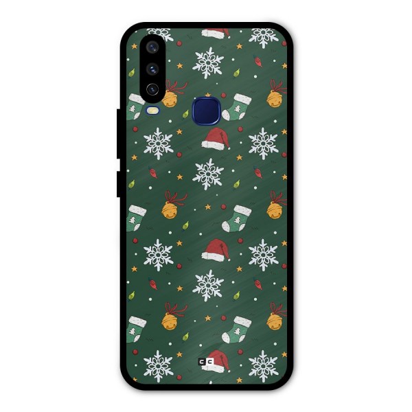 Christmas Call Metal Back Case for Vivo Y12