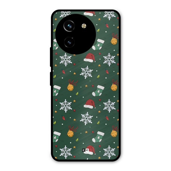 Christmas Call Metal Back Case for Vivo Y200i