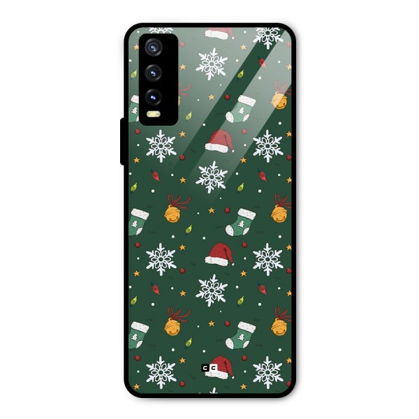 Christmas Call Metal Back Case for Vivo Y20 2021