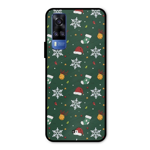 Christmas Call Metal Back Case for Vivo Y31