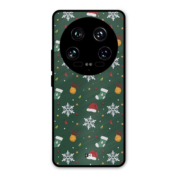 Christmas Call Metal Back Case for Xiaomi 14 Ultra