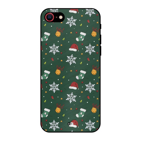 Christmas Call Metal Back Case for iPhone SE 2020