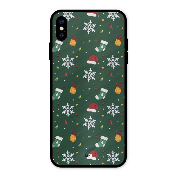 Christmas Call Metal Back Case for iPhone XS Max