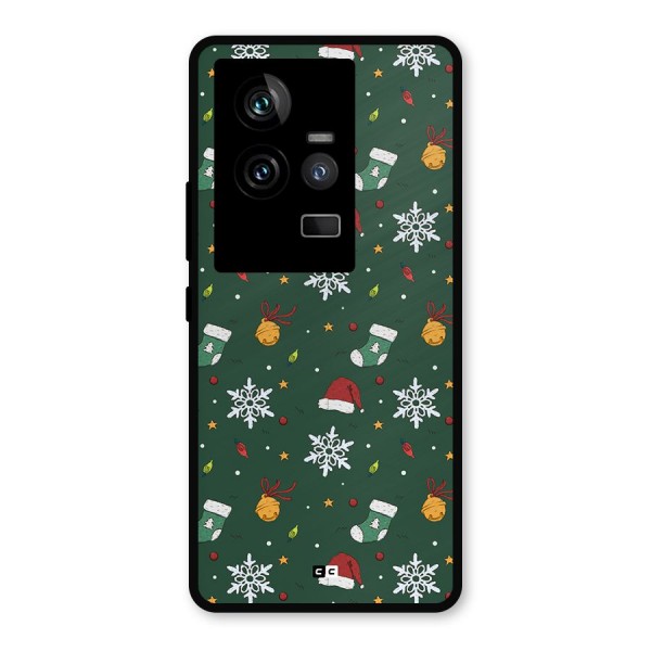 Christmas Call Metal Back Case for iQOO 11 5G