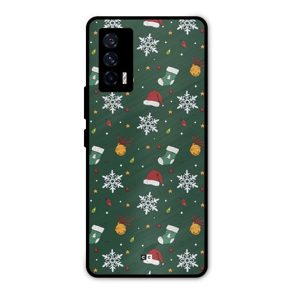 Christmas Call Metal Back Case for iQOO 7 5G