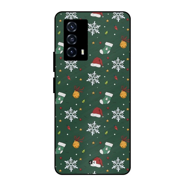 Christmas Call Metal Back Case for iQOO Z5