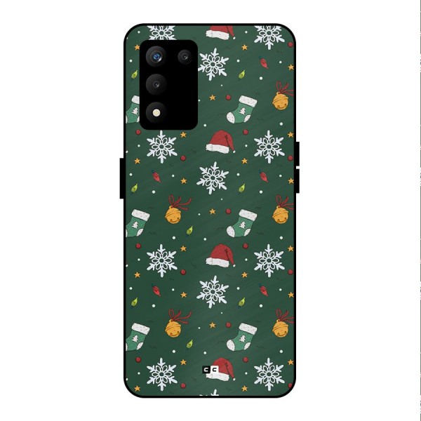 Christmas Call Metal Back Case for realme 9 5G SE