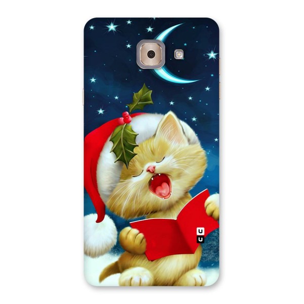 Christmas Cat Back Case for Galaxy J7 Max