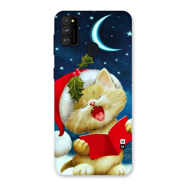 Christmas Cat Back Case for Galaxy M21