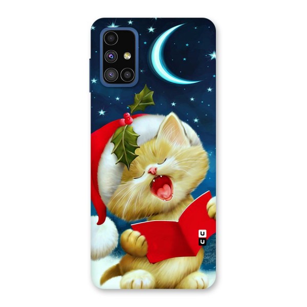 Christmas Cat Back Case for Galaxy M51