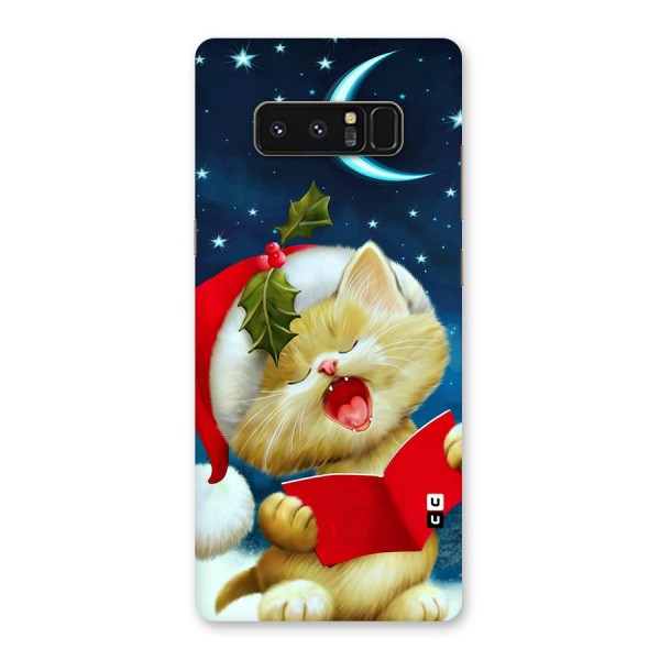 Christmas Cat Back Case for Galaxy Note 8