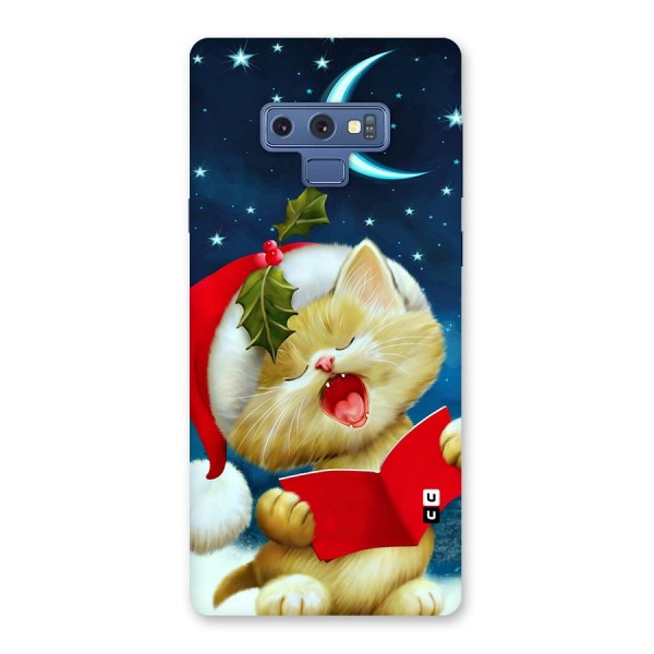 Christmas Cat Back Case for Galaxy Note 9