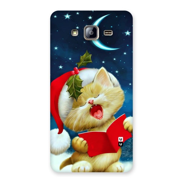 Christmas Cat Back Case for Galaxy On5