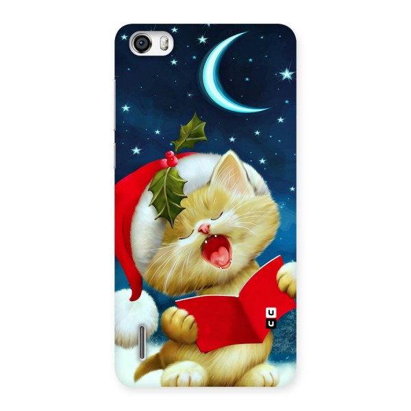 Christmas Cat Back Case for Honor 6