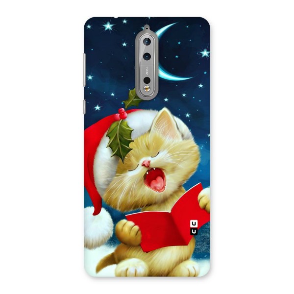 Christmas Cat Back Case for Nokia 8