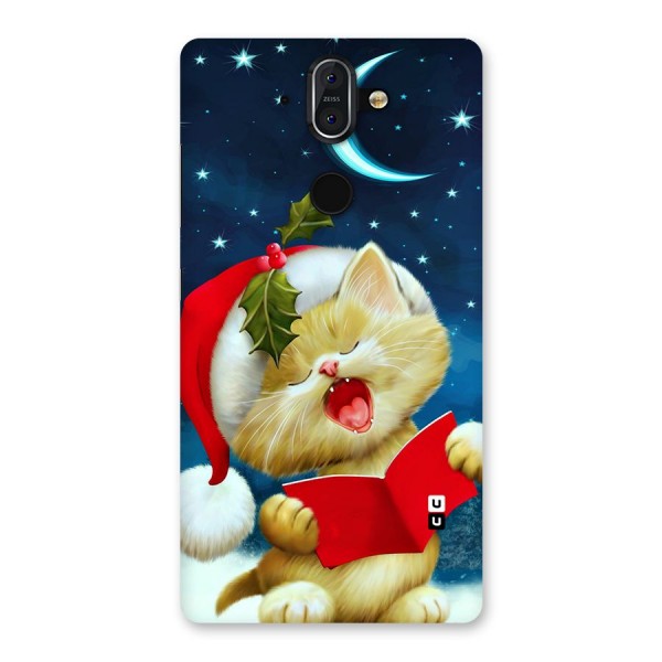 Christmas Cat Back Case for Nokia 8 Sirocco