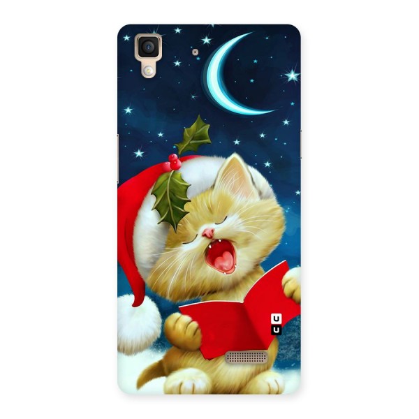 Christmas Cat Back Case for Oppo R7