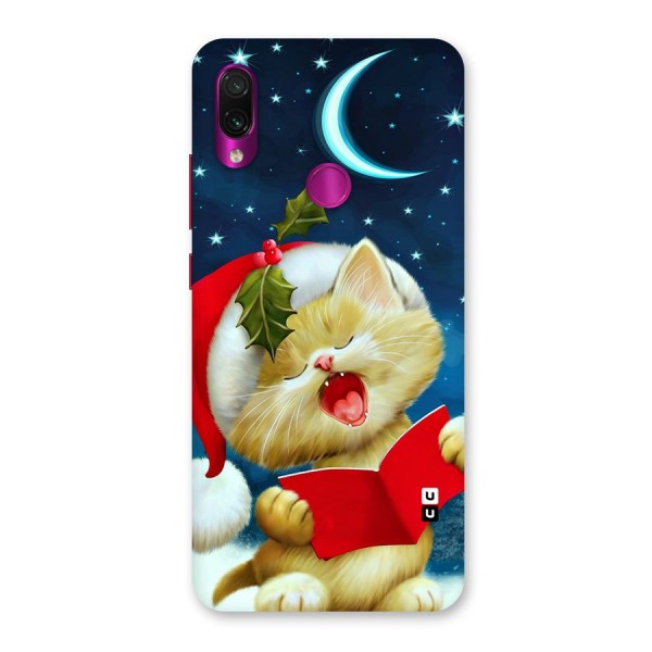 Christmas Cat Back Case for Redmi Note 7 Pro
