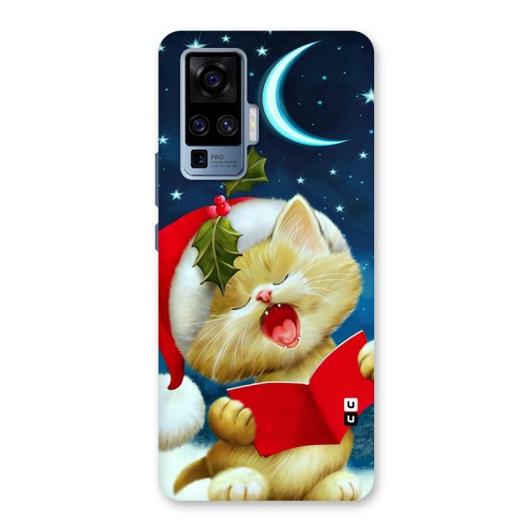 Christmas Cat Back Case for Vivo X50 Pro