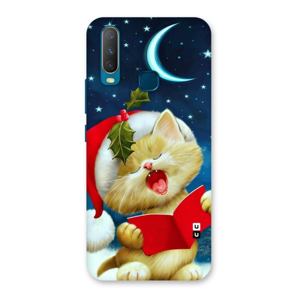 Christmas Cat Back Case for Vivo Y12