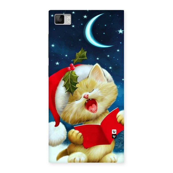 Christmas Cat Back Case for Xiaomi Mi3