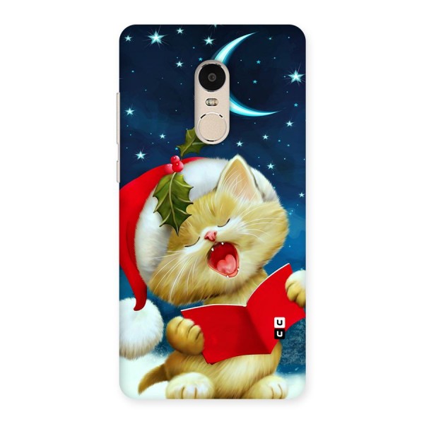 Christmas Cat Back Case for Xiaomi Redmi Note 4