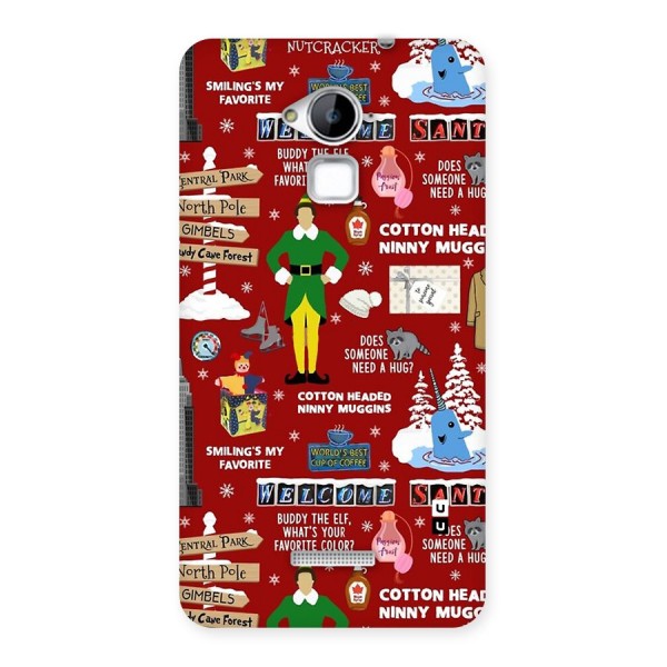 Christmas Cute Doodles Back Case for Coolpad Note 3