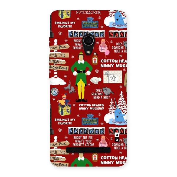 Christmas Cute Doodles Back Case for Zenfone 5