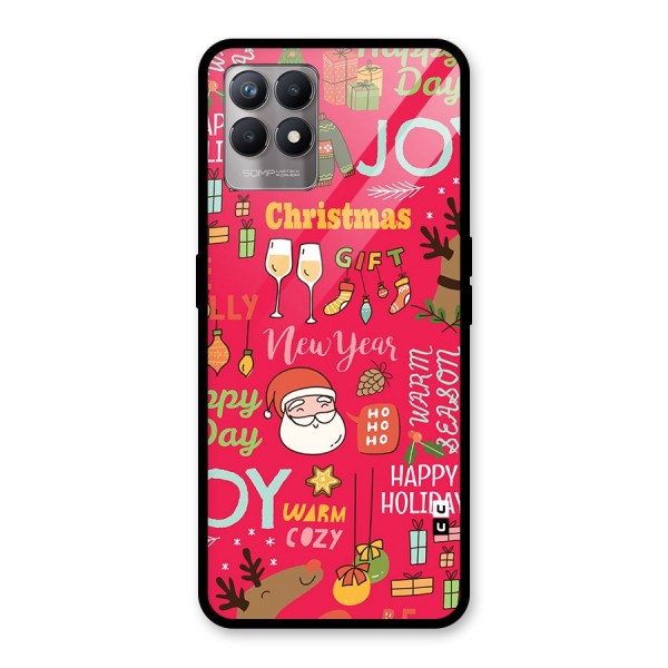 Christmas Joy Happy Day Back Case for Realme 8i