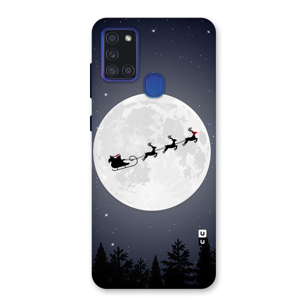 Christmas Nightsky Back Case for Galaxy A21s