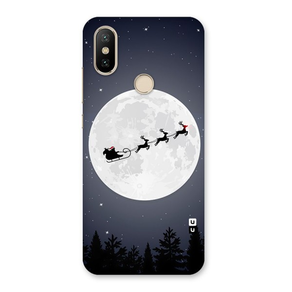 Christmas Nightsky Back Case for Mi A2