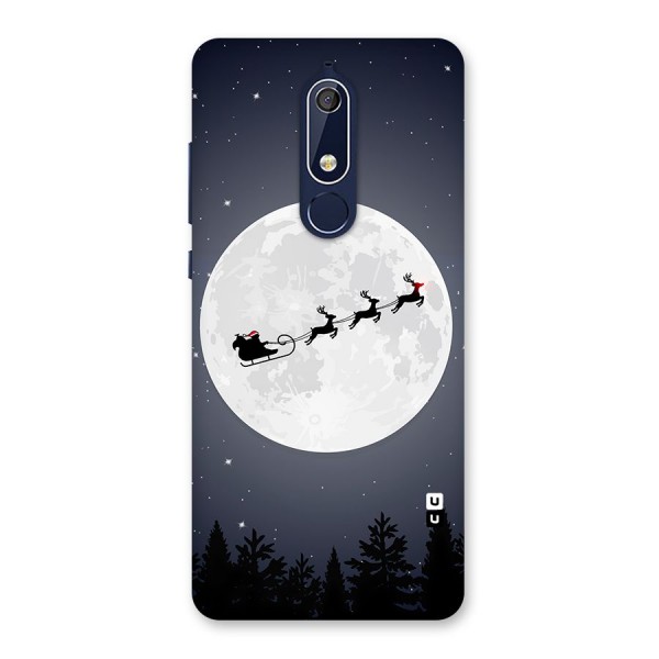 Christmas Nightsky Back Case for Nokia 5.1