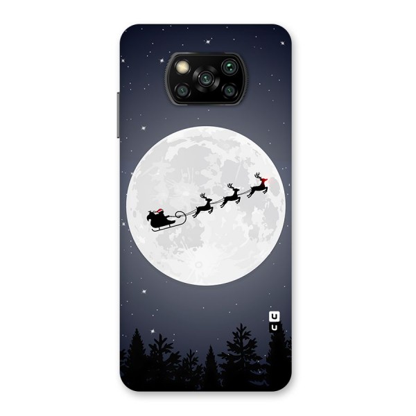 Christmas Nightsky Back Case for Poco X3