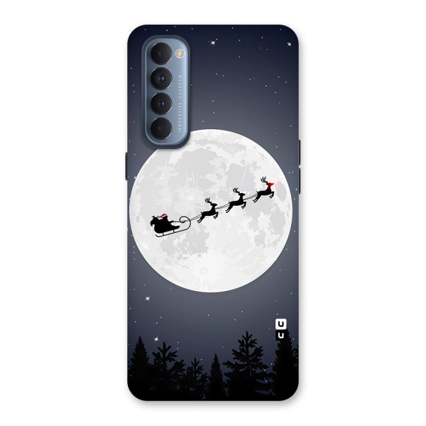 Christmas Nightsky Back Case for Reno4 Pro