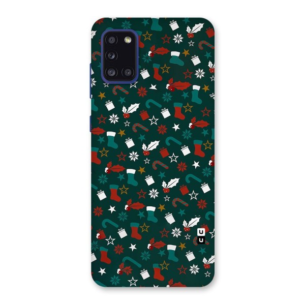 Christmas Pattern Design Back Case for Galaxy A31