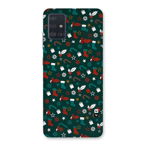 Christmas Pattern Design Back Case for Galaxy A51