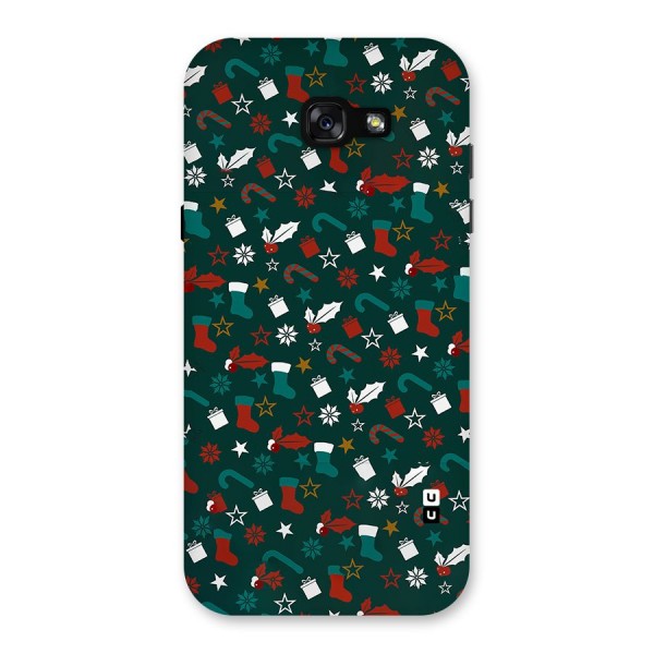 Christmas Pattern Design Back Case for Galaxy A7 (2017)