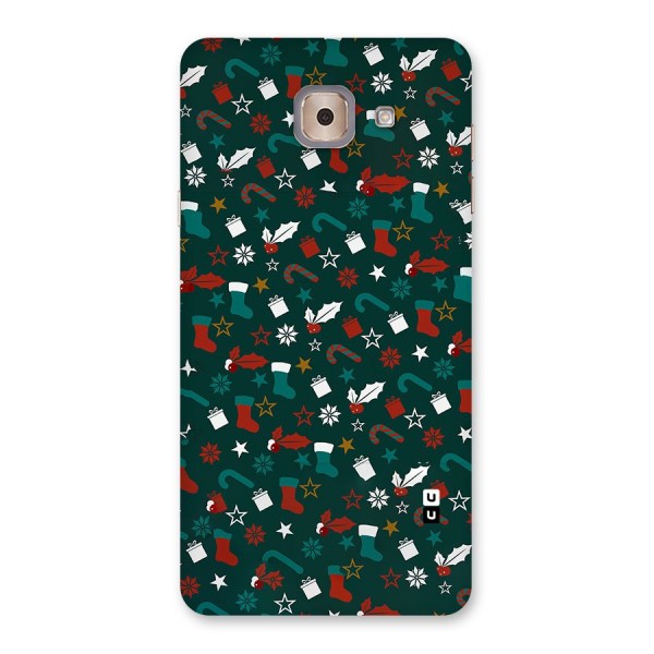 Christmas Pattern Design Back Case for Galaxy J7 Max